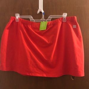 Lands End Running skort NWT
